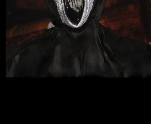 Load image into Gallery viewer, Halloween Decoration Screaming Scarecrow Ghost Voice-controlled Glowing and Sound-emitting Pendant Setting Up Props
