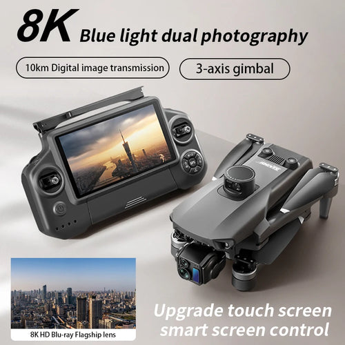 Load image into Gallery viewer, ZLL A25 PRO GPS Drone 8K Camera 3-Axis Gimbal WIFI Obstacle Avoidance Touch Screen FPV Brushless EIS Electronic RC Quadcopter ﻿
