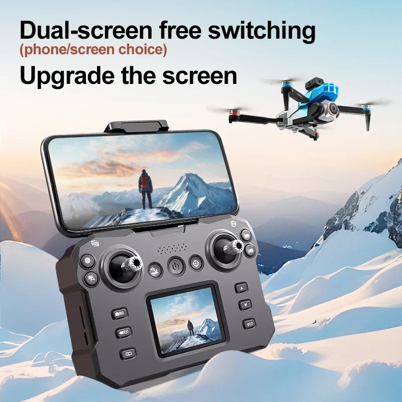 K16 Uav Aerial Photography 8K High-Definition Camera Screen Controlled Version Foldable Four-Axis Remote Control Aircraft Toys