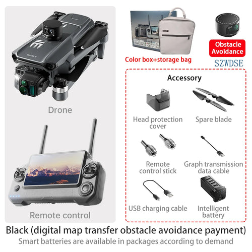 Load image into Gallery viewer, 2025 Wing 6 Professional 8K High-Definition Aerial Photography GPS Drone 3-Axis Mechanical Brushless Stabilization Gimbal 20km
