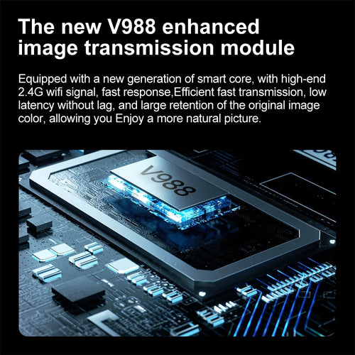 Load image into Gallery viewer, Original V988 Drone 8K HD Dual Camera Professional 5G WIFI FPV Remote control with large screen Foldable Quadcopter RC DronPlusX
