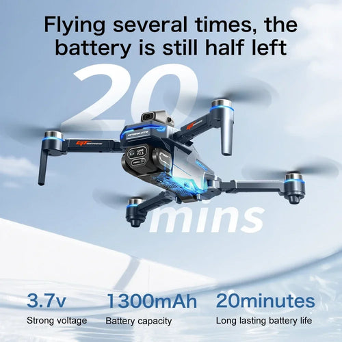 Load image into Gallery viewer, Original GT8 GPS Foldable Drone 8K Dual Camera 5G WIFI FPV Brushless Optical Flow Obstacle Avoidance RC Aerial Quadcopter
