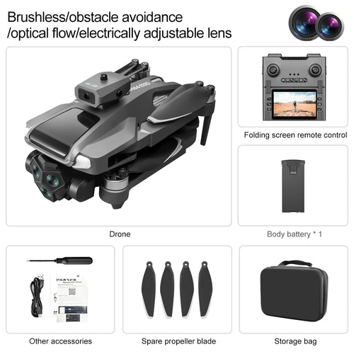 Load image into Gallery viewer, 2025 New M66 Drone HD Folding Remote Control With Camera And Screen 5G FPV Camera Quadcopter Brushless Motor RC Quadcopter
