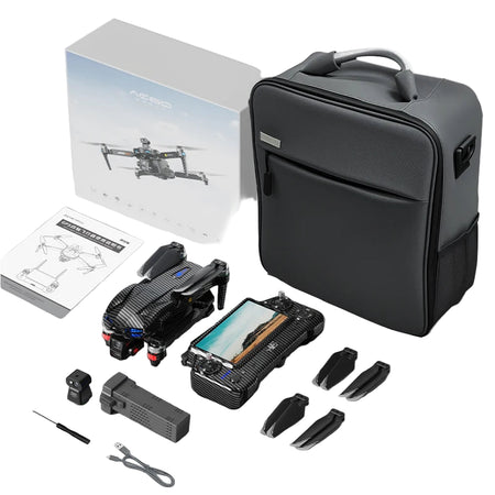 AE60 Ultra Professional Drone With 8K Camera GPS 3-Axis Gimbal Obstacle Avoidance Touch Screen FPV Brushless RC Drones Boy Toys