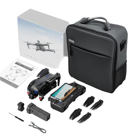 AE60 Ultra Professional Drone With 8K Camera GPS 3-Axis Gimbal Obstacle Avoidance Touch Screen FPV Brushless RC Drones Boy Toys