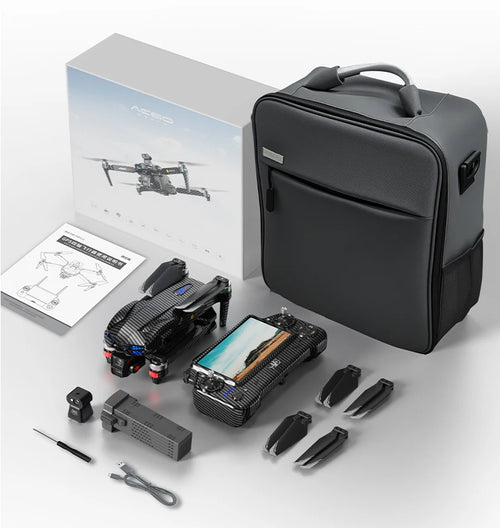 Load image into Gallery viewer, AE60 Ultra Professional Drone With 8K Camera GPS 3-Axis Gimbal Obstacle Avoidance Touch Screen FPV Brushless RC Drones Boy Toys
