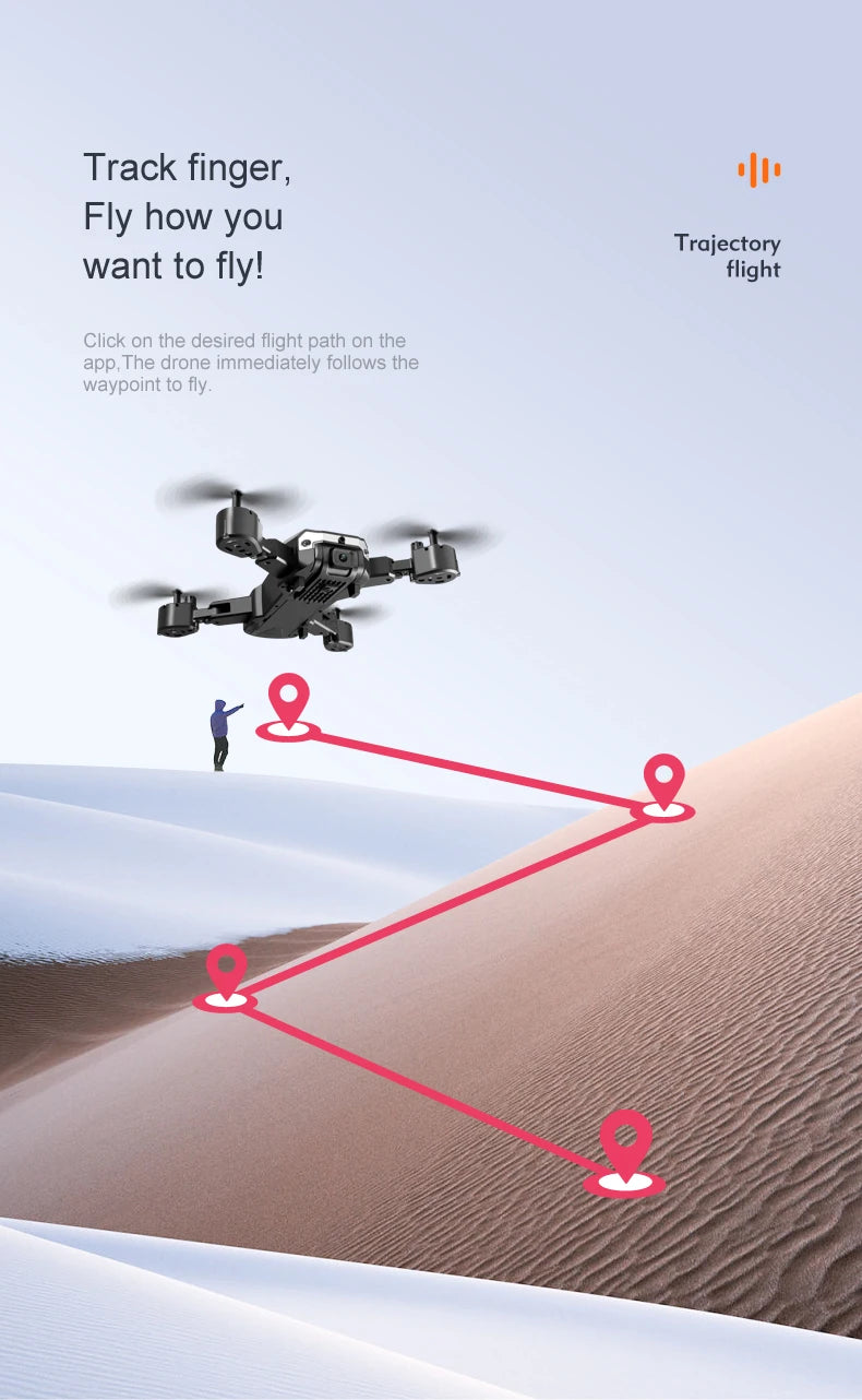New G6 Drone 5G Profesional 8K HD Camera Optical flow Foldable Aerial Photography Drone Obstacle Avoidance Quadcopter Toys Gifts