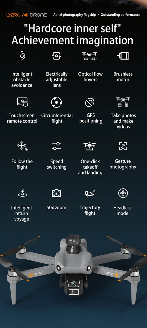 Load image into Gallery viewer, L300 Ultra Professional Drone 4K HD Wide Angle Camera 5G GPS WiFi FPV  RC Drone 360° Quadcopter Toys for Obstacle Avoidance
