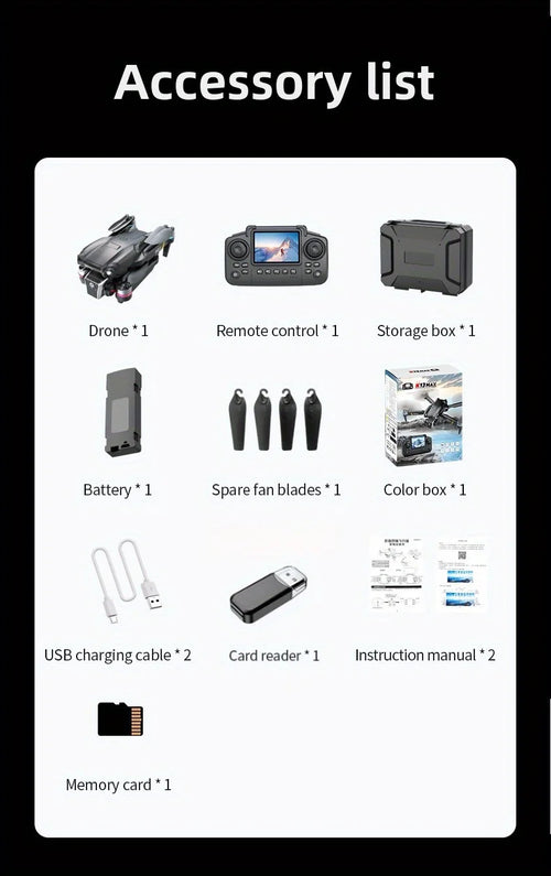 Load image into Gallery viewer, K13 MAX Aerial Drone, Featuring Powerful Drive From Brushless Motor and High-definition Dual Cameras - A New Year Gift
