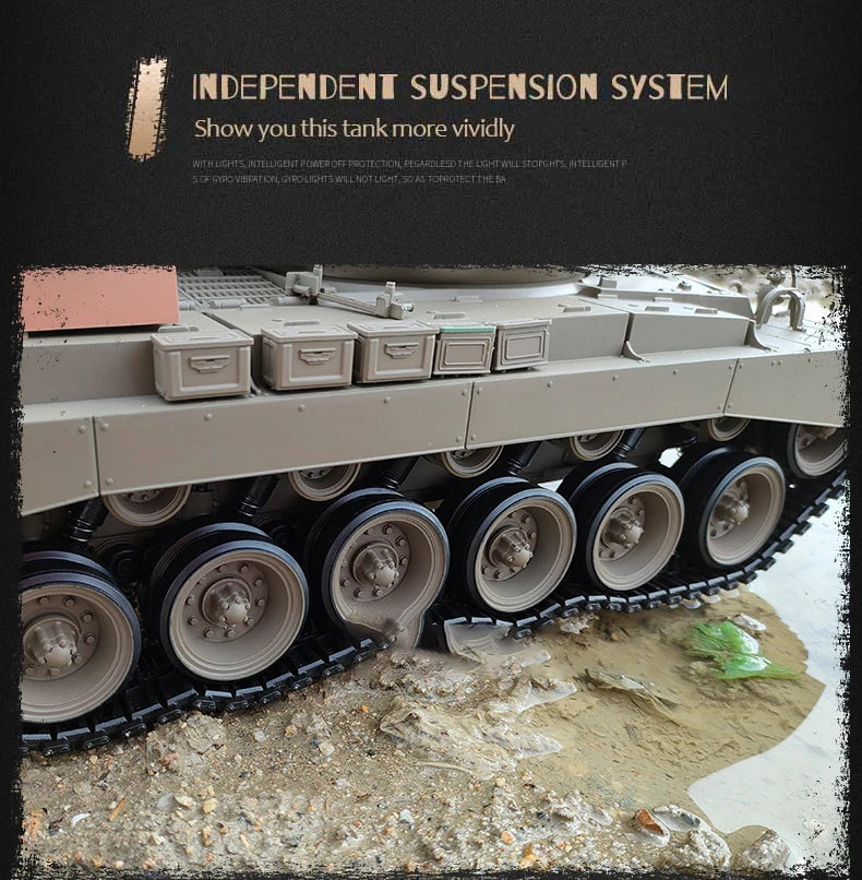 1:16 Henglong 3838-1 American M26 Pershing Heavy Tank RC Model  Metal Tank Simulation Model Remote Control Athletic Toys