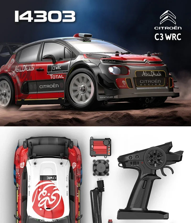 Hyper Go MJX 14301 14302 14303 1 / 14 4WD RC car 65 km / h brushless 2.4G remote control car off road high speed RC cars toys