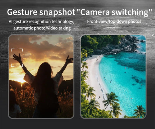 Load image into Gallery viewer, XS6 RC Mini Drone 8K HD Dual Camera 360° Obstacle Avoidance Optical Flow Indoor Outdoor Quadcopter Toys For Kids Birthday Gift
