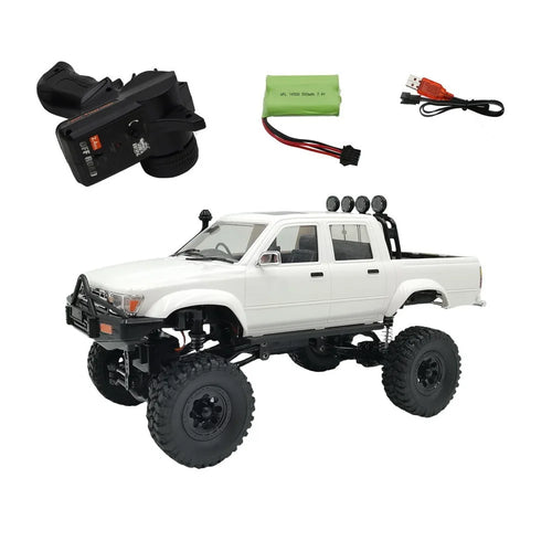 Load image into Gallery viewer, 4x4 rc C64-1 New WPL RC CAR 1/16 2.4G Full Scale 4WD Adults Climbing Car Off Road Vehicle C24 Pickup Truck Remote Control Boy Model Toy
