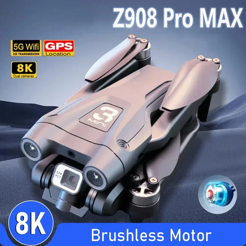 Load image into Gallery viewer, 2025 New Z908 Pro /MAX 8K Drone ESC Professional 8K Dron Optical Flow Localization 3sided Obstacle Avoidance Quadcopter Toys
