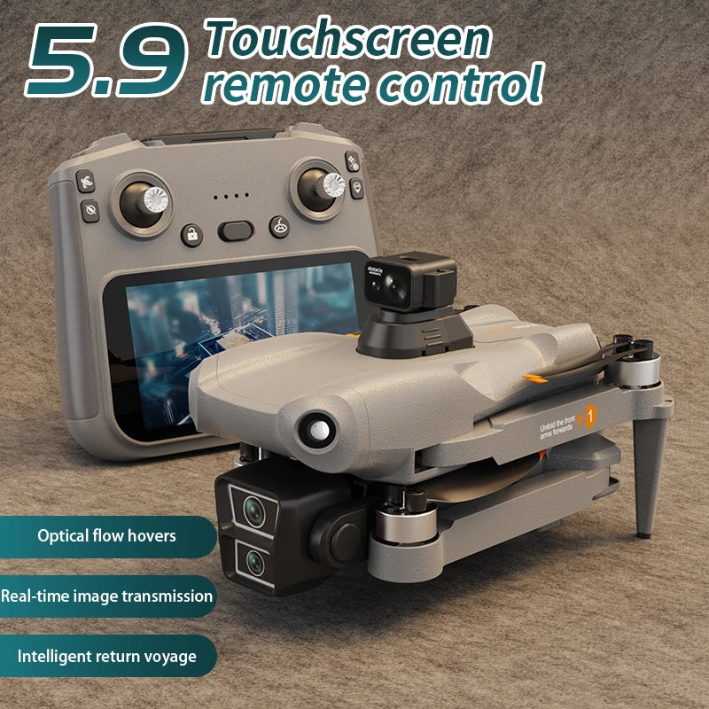 L300 Ultra Professional Drone 4K HD Wide Angle Camera 5G GPS WiFi FPV  RC Drone 360° Quadcopter Toys for Obstacle Avoidance