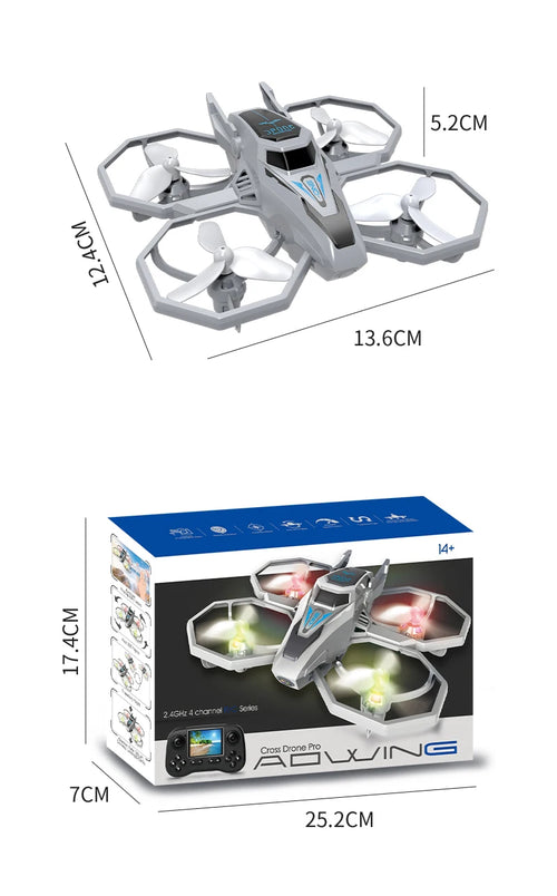 Load image into Gallery viewer, JHD For JJRC H118 Pro Drone with Multi-speed Adjustment Gorgeous LED Lights Multi-colored Lights Surrounding Flight Intelligent
