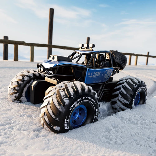 Load image into Gallery viewer, Amphibious Rock rocker Crawler RC Car with Camera, 4WD, 50min Runtime, IPX7 Waterproof, Gesture &amp; APP Control, Off-Road Drift
