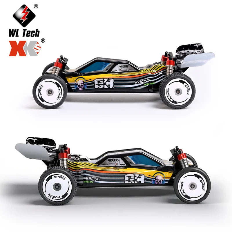 In Stock Wltoys Rc Car 244016 Rc Drift Cars With Gyroscope Full-Scale Racing Car 25km/H Gifts For Kid Halloween And Christmas