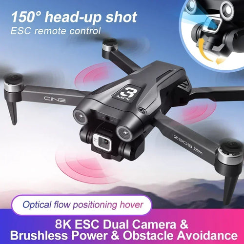 Load image into Gallery viewer, 2025 New Z908 Pro /MAX 8K Drone ESC Professional 8K Dron Optical Flow Localization 3sided Obstacle Avoidance Quadcopter Toys
