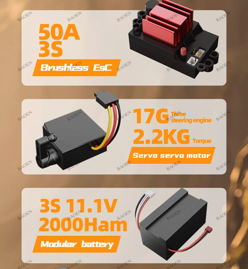 Load image into Gallery viewer, PRO 85KM/H High Speed RC Car Brushless 4WD Off-Road Drift Remote Control Car 1:16 Professional Racing Cars SCY9522 50KM/H
