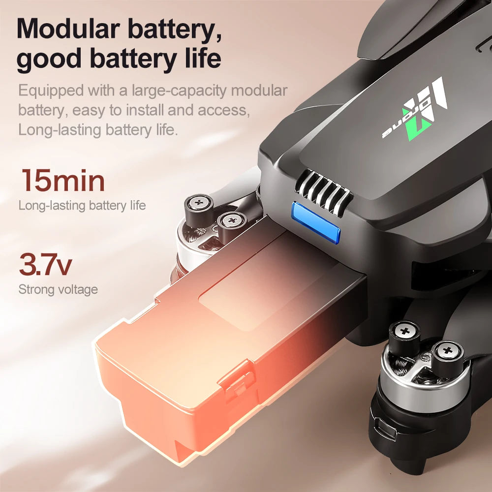 2025 NEW M7 Drone with Large Screen 5G  HD EIS Camera Brushless RC Quadcopter Drone Aerial Photography Gifts