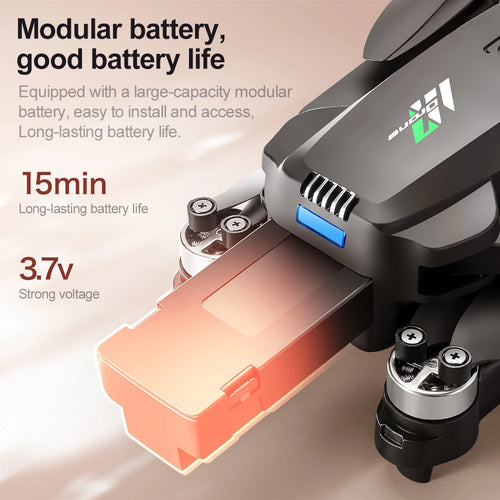 Load image into Gallery viewer, 2025 NEW M7 Drone with Large Screen 5G  HD EIS Camera Brushless RC Quadcopter Drone Aerial Photography Gifts
