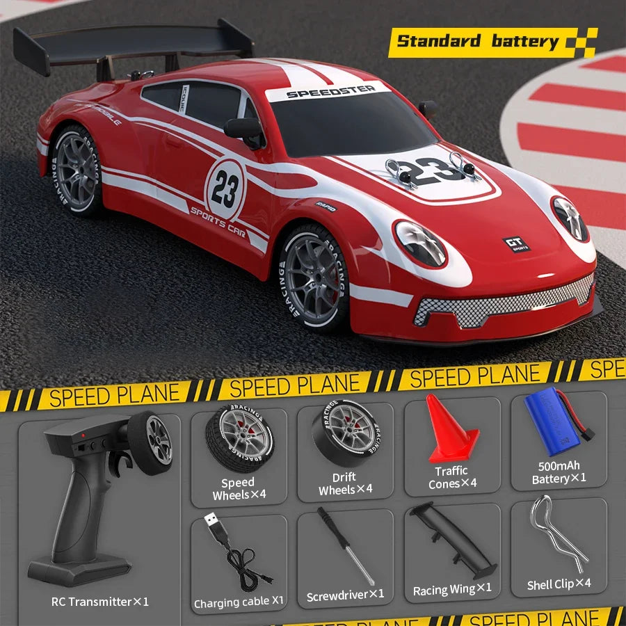 RC High Speed Racing 1/16 4WD Remote Control Drift Car Professional 2.4G Redio Controlled Cars Vehicle Model Kid Christmas Gifts