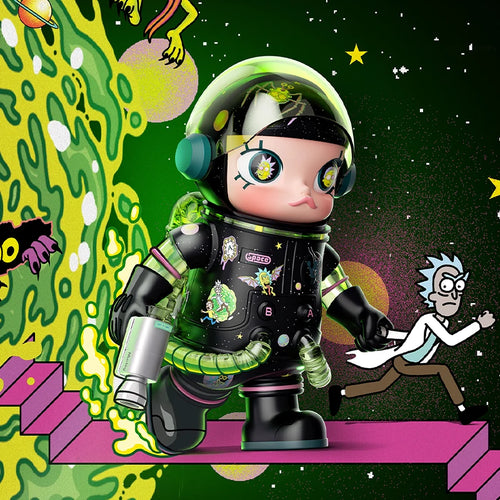 Load image into Gallery viewer, POP MART MEGA SPACE MOLLY  400% Rick and Morty Limited Edition Limited to 1pc per user ID
