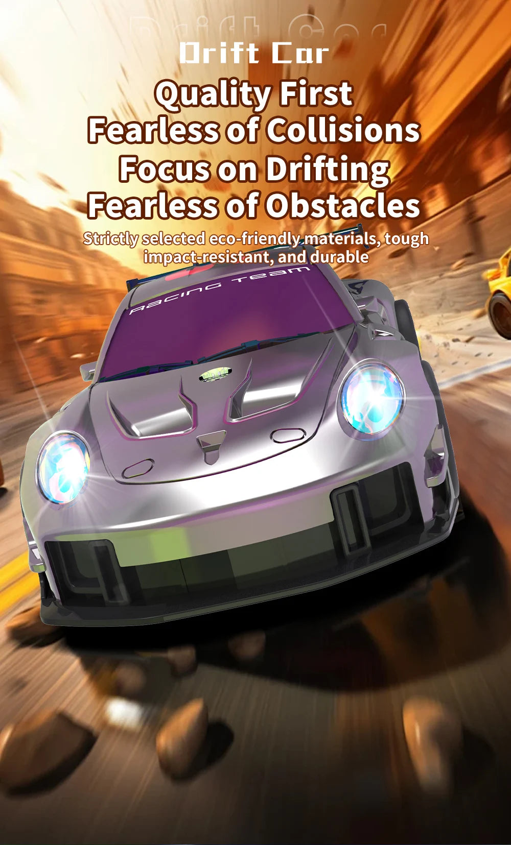 2026 New Q228 1:24 Drift Rc Car Four-wheel Remote-Controlled Racing Car Full Proportions Desk Competition Toy Boys Ideal Gifts