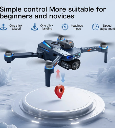 Original GT8 GPS Foldable Drone 8K Dual Camera 5G WIFI FPV Brushless Optical Flow Obstacle Avoidance RC Aerial Quadcopter