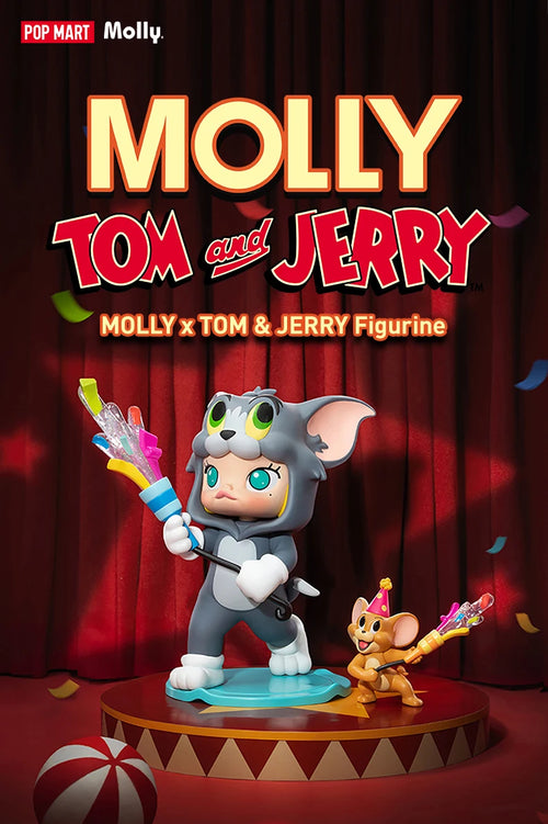 Load image into Gallery viewer, POP MART MOLLY × TOM &amp; JERRY Figurine
