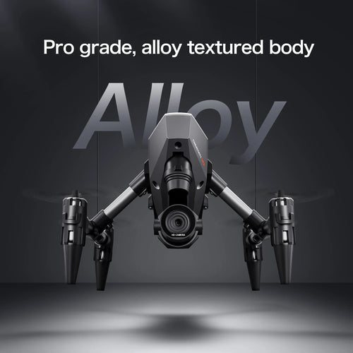 Load image into Gallery viewer, XD1 8K HD dual camera aerial camera, alloy anti-drop mini drone 2.4GWiFi drone foldable four-axis aerial camera
