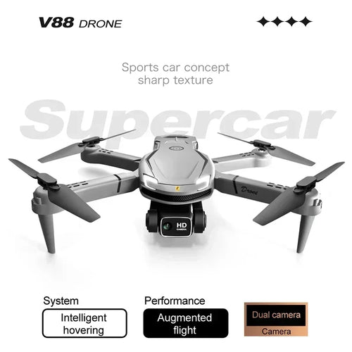 Load image into Gallery viewer, GISAEV V88 Drone 8K 5G GPS Professional HD Aerial Photography Remote Control Aircraft HD Dual Camera Quadcopter Toy UAV
