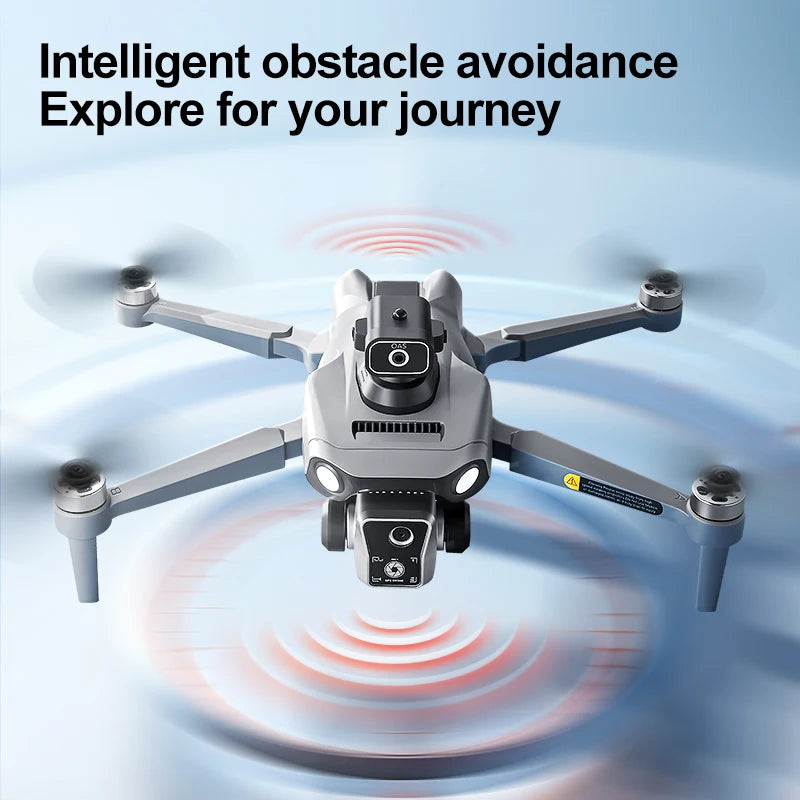 K19 MAX RC Drone 8K HD Panorama Shot 360° Laser Obstacle Avoidance GPS Positioning Airdrop Device RC Drone Boy Adults Toys Gifts