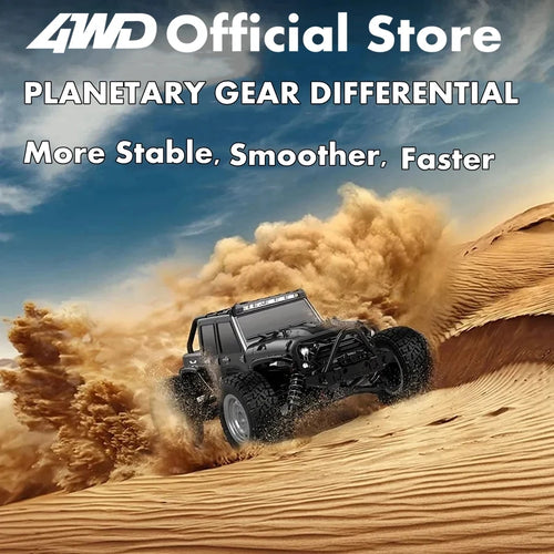 Load image into Gallery viewer, 1:16 80km/h Brushless RC Drift Car With LED Lights 4WD Electric High Speed Racing Remote Control Monster Truck for Kids Adults
