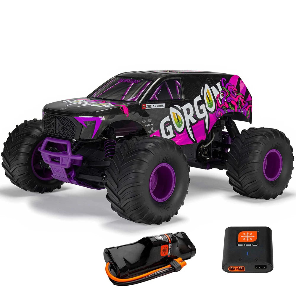 ARRMA 2025 GORGON 2WD Mega RTR 1/10 RC Electric Remote Control Model Car Monster Truck Adult Children's Toys Included Battery