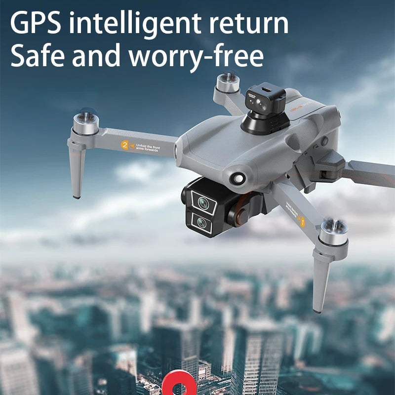 L300 Ultra Professional Drone 4K HD Wide Angle Camera 5G GPS WiFi FPV  RC Drone 360° Quadcopter Toys for Obstacle Avoidance