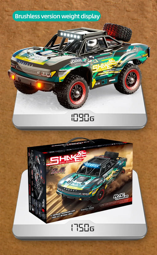 Load image into Gallery viewer, Jjrc C8820 Carbon Brush Full Scale Remote Control Car 4wd Short Truck Off-Road Professional Racing High-Speed Car Adult Rc Toys
