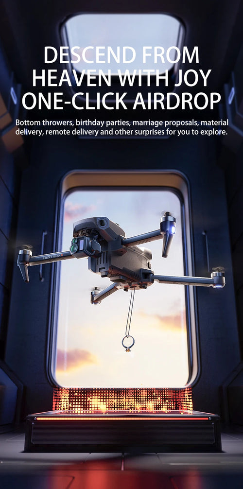 Load image into Gallery viewer, P7 MAX High-end Professional GPS Drone 8K With Screen Remote Control 20km Digital Image Transmission Brushless RC Quadcopter Toy
