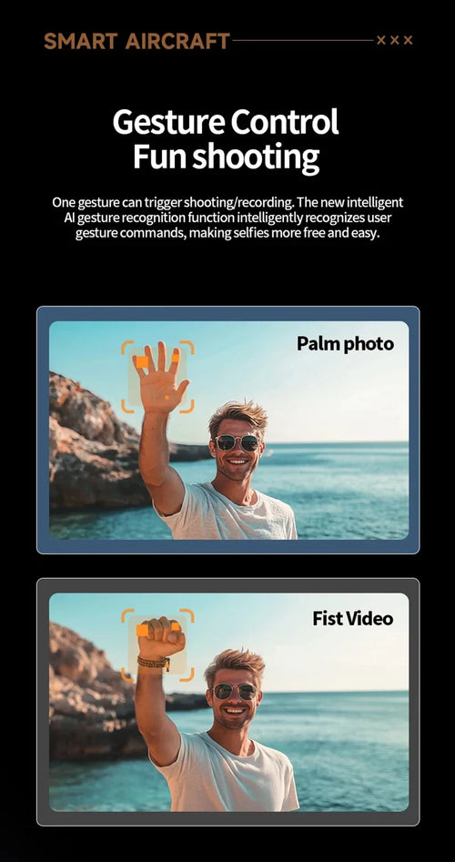 Load image into Gallery viewer, M5 Drone Professional 8K Wide-Angle HD Triple Camera WiFi FPV Height Hold RC Drone Aircraft Quadrotor Adult Children&#39;s Toys Gift
