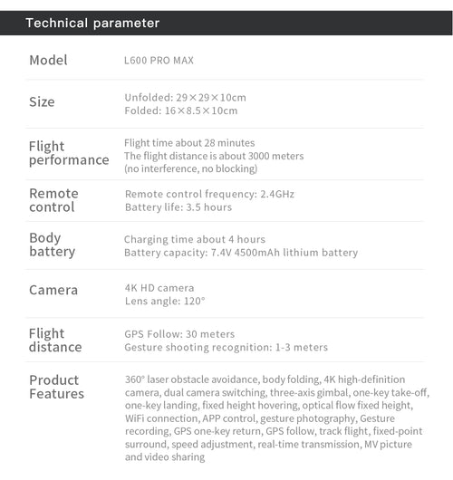 Load image into Gallery viewer, 2025 New L600 PRO MAX GPS Drone 5KM 4K Professional HD Dual Camera 3-Axis Gimbal 360 Obstacle Avoidance Brushless Quadcopter Toy

