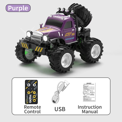 Load image into Gallery viewer, RC, New 1:64 Rc Car Mini 2.4Ghz City Road Handle High Speed Alloy All Terrain Remote Control Car Dual Control Children&#39;s Toys Gifts
