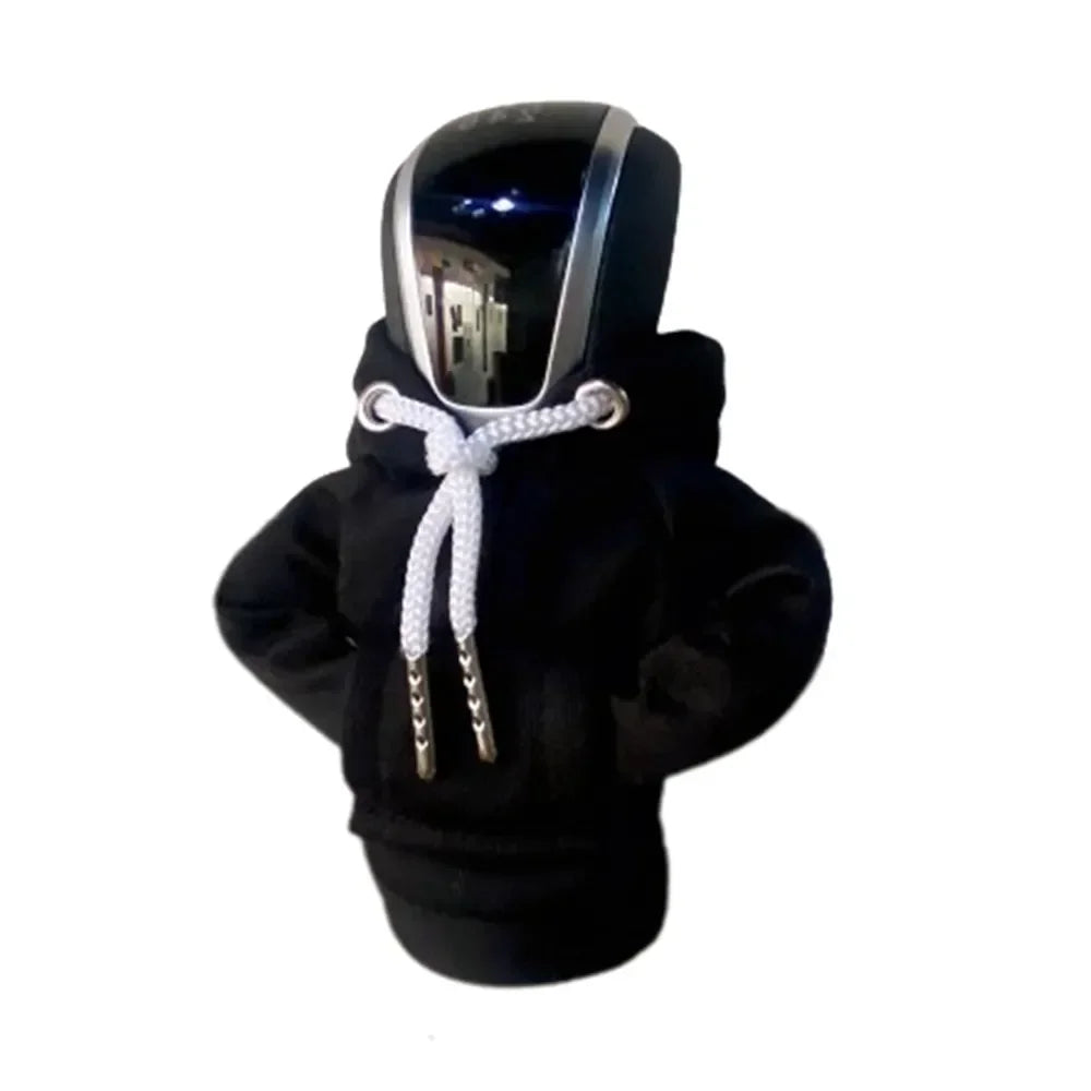Hoodie Car Gear Shift Cover Fashion Gearshift Hoodie Car Gear Shift Knob Cover Manual Handle Gear Sweatshirt Change Lever Cover