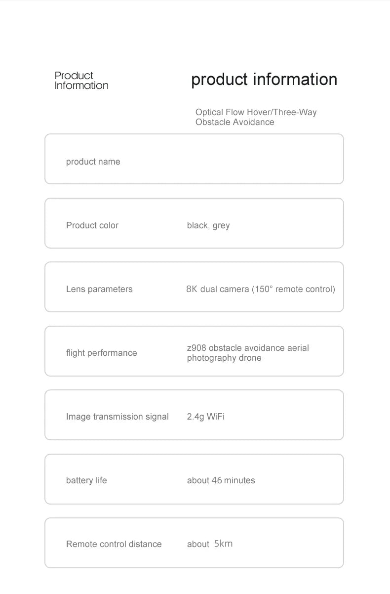 2025 New Z908 Pro /MAX 8K Drone ESC Professional 8K Dron Optical Flow Localization 3sided Obstacle Avoidance Quadcopter Toys