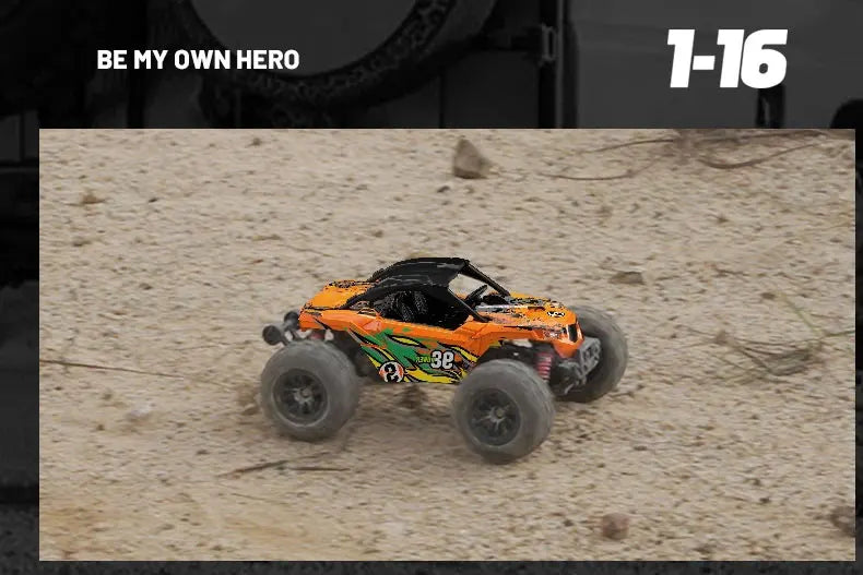1:16 4WD RC Car 60KM/H Or 36KM/H With LED 2.4G Remote Control Cars High Speed Drift Monster 4x4 Truck For Kids VS Wltoys 144001