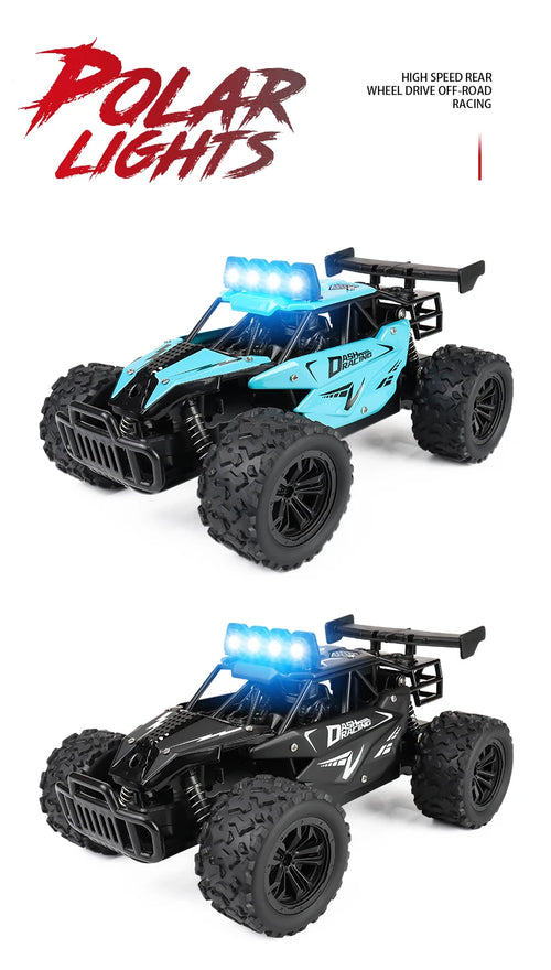 Load image into Gallery viewer, ZWN 1:16 20KM/H RC Car With LED Light 2.4G High Speed Off-Road Climbing 2WD Remote Control Car Toy Gifts for Boys Girls Kids
