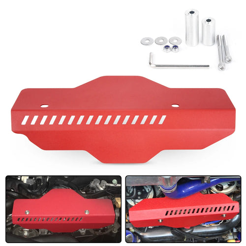 Load image into Gallery viewer, RASTP-Alternator Pulley Belt Cover Aluminum For Perrin Subaru Impreza 02-14 WRX 04-17 STi RS-EM1087
