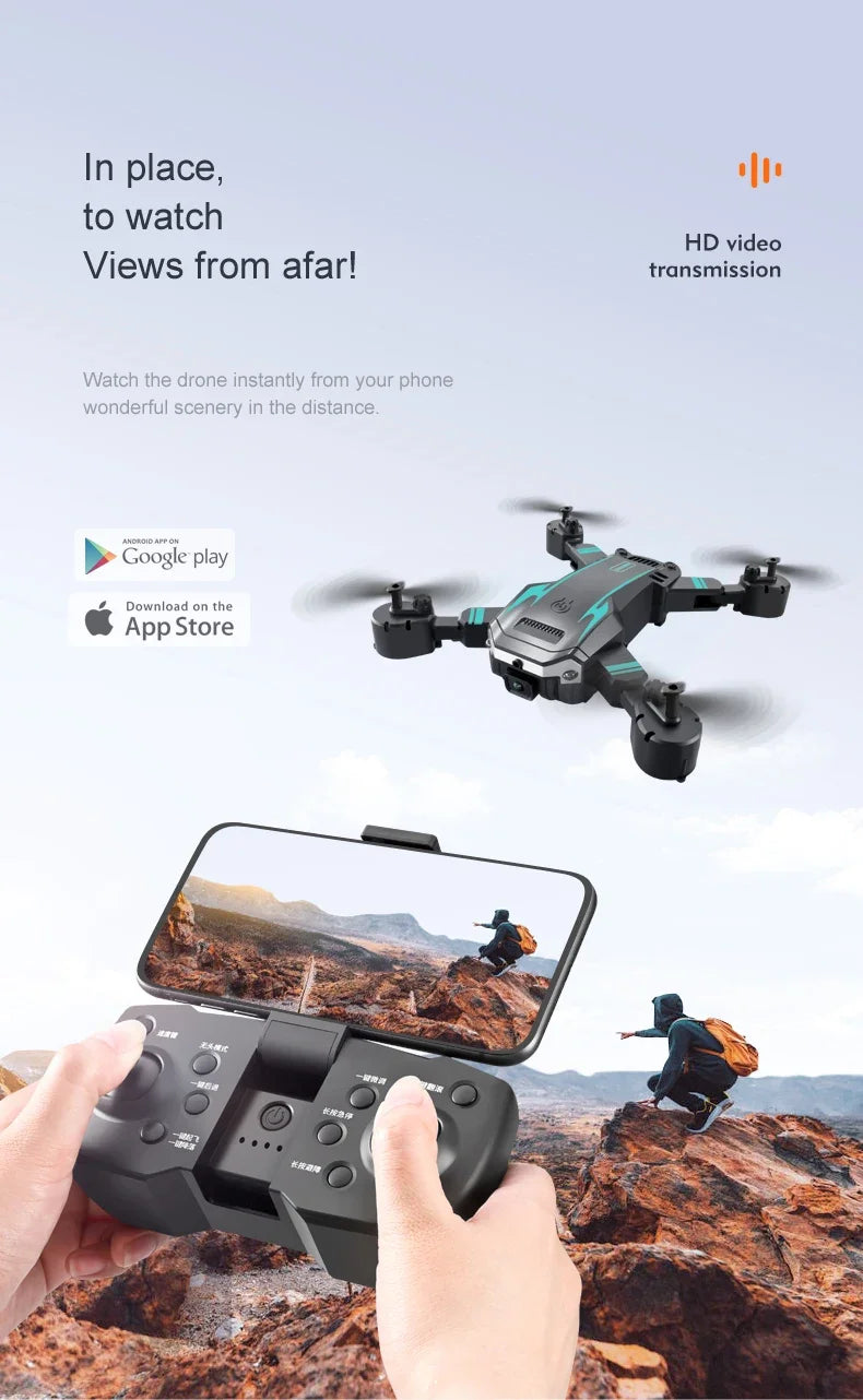 New G6 Drone 5G Profesional 8K HD Camera Optical flow Foldable Aerial Photography Drone Obstacle Avoidance Quadcopter Toys Gifts