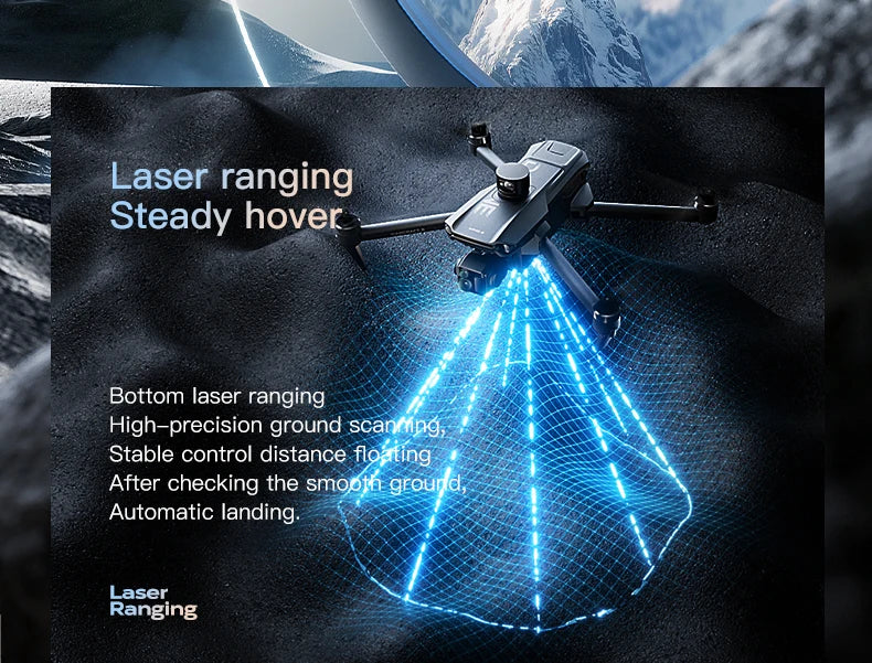2025 Wing 6 Professional 8K High-Definition Aerial Photography GPS Drone 3-Axis Mechanical Brushless Stabilization Gimbal 20km