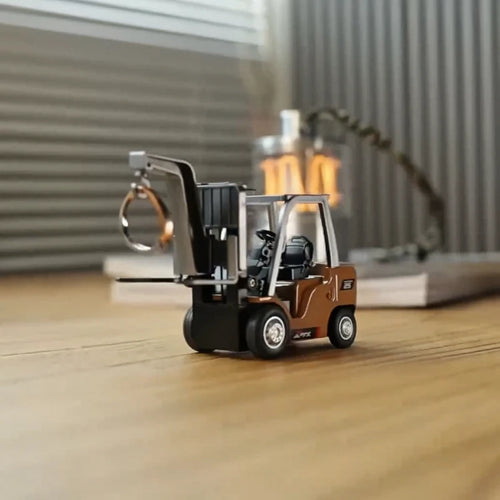 Load image into Gallery viewer, 1/64 Remote-controlled alloy forklift Engineering vehicle Tabletop toys Model Collection Gift For Boys
